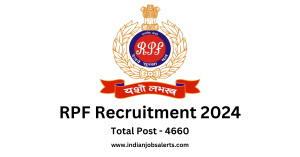 RPF SI Recruitment 2024